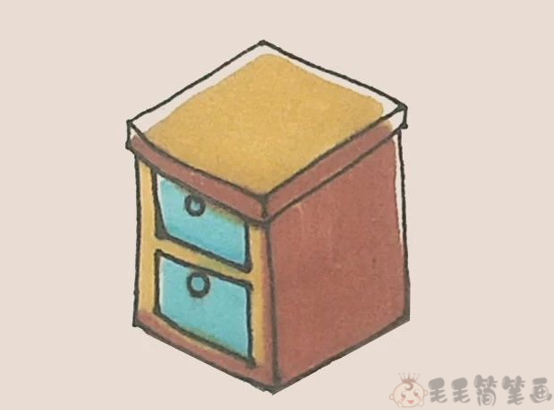 柜子简笔画