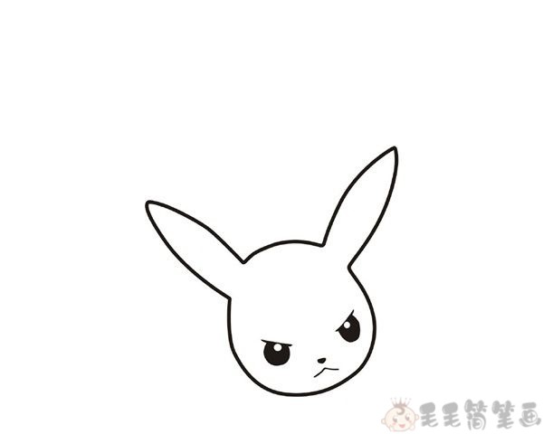 儿童简笔画皮卡丘的画法