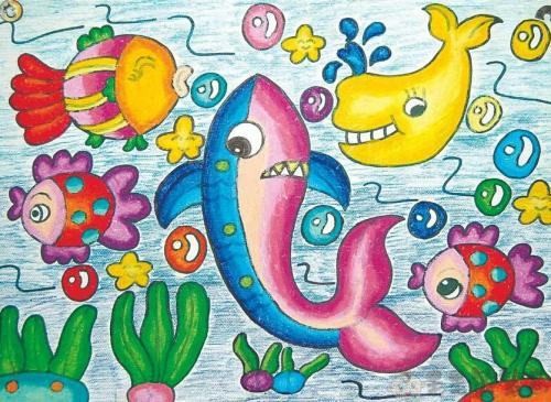 儿童画海底世界大全