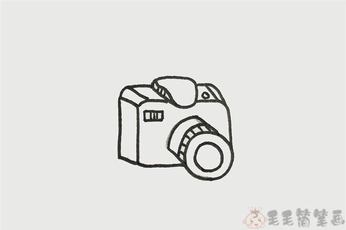 照相机简笔画,相机儿童画图片