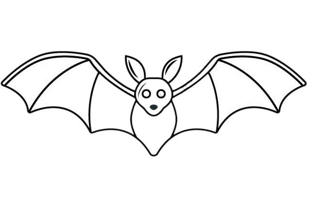 恐怖的红眼蝙蝠简笔画画法步骤步骤图片