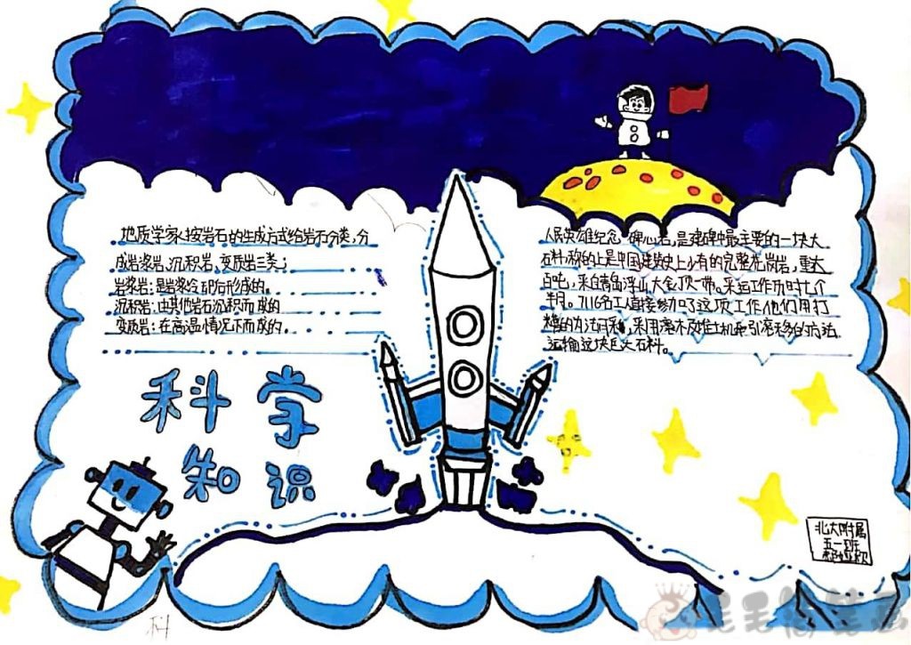 小学生科学手抄报图画