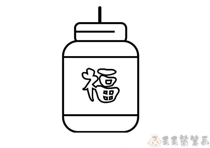 春节红灯笼儿童简笔画教程
