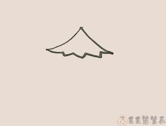 松树儿童简笔画1