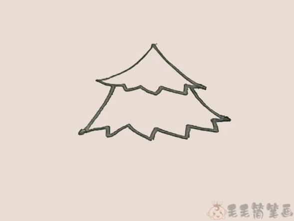松树儿童简笔画2