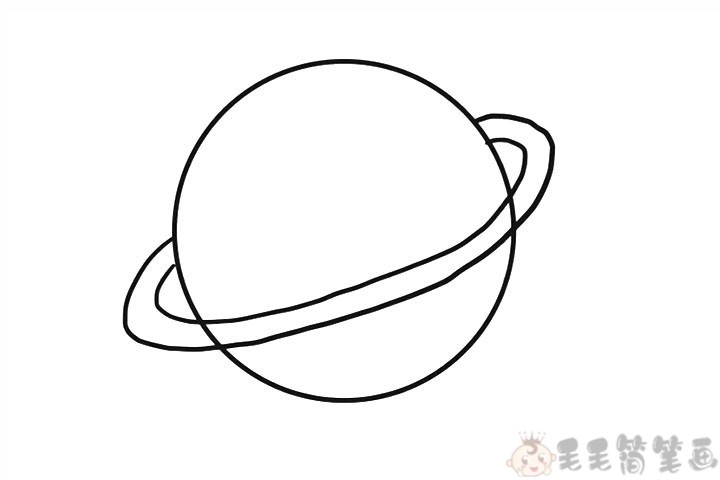 可爱小星球图片简笔画图片