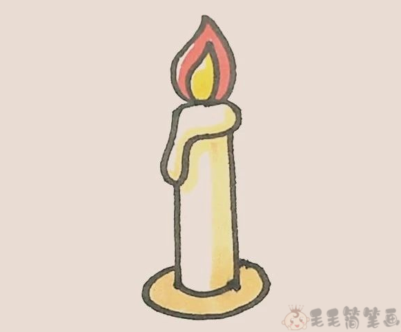 蜡烛简笔画,蜡烛怎么画好看