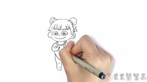哪吒的简单画法