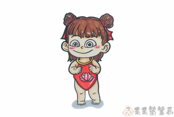 哪吒简笔画,哪吒的简单画法