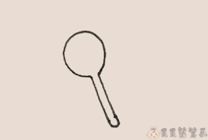 沙锤简笔画
