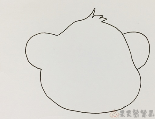 小豹子儿童画教程图1