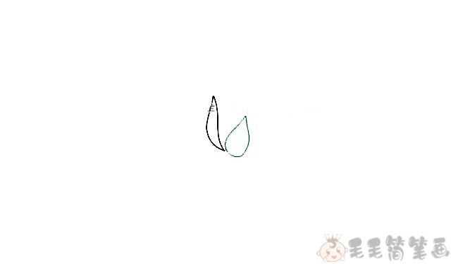 玫瑰花儿童画教程2