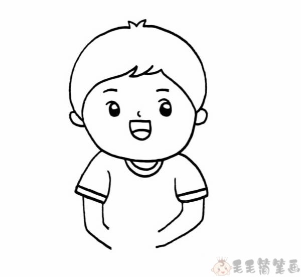 预防新冠勤洗手少儿简笔画2