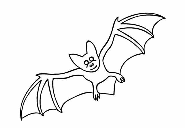 蝙蝠怎么画可爱又简单图片