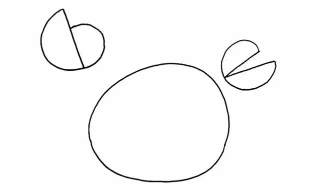 螃蟹简笔画画法图解 初级简笔画教程-第3张