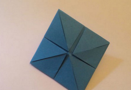 斧头折纸的制作方法 手工折纸-第6张