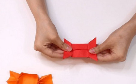折纸糖果盒子的步骤方法 手工折纸-第10张