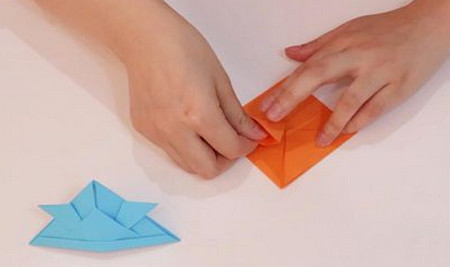 手工折纸帽子步骤图解 手工折纸-第3张