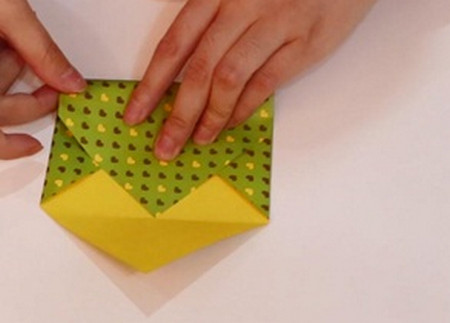 信封怎么折简单又好看步骤 手工折纸-第4张