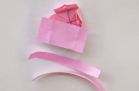 折纸小书包的步骤图解 手工折纸-第11张