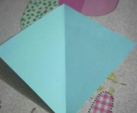 折纸六角星的折法图片 手工折纸-第3张