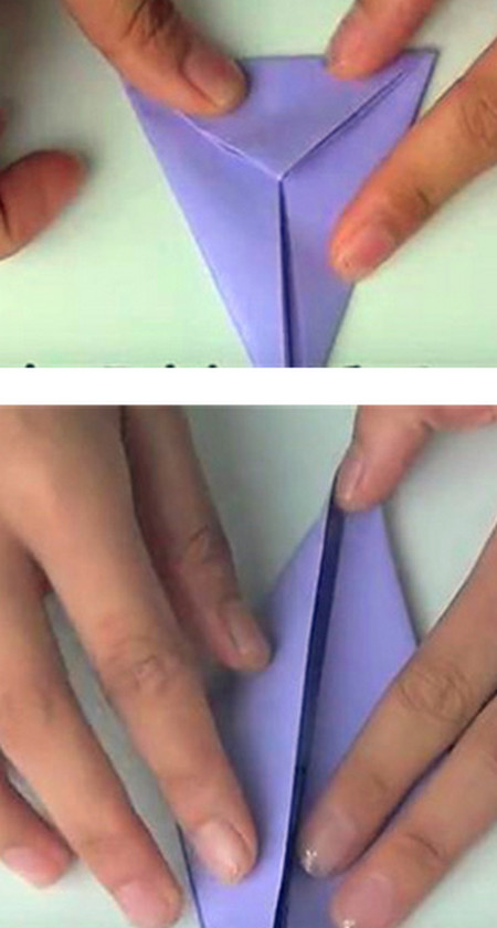 长颈鹿怎么折纸简单折法图解 手工折纸-第5张