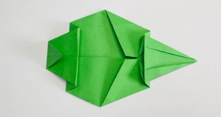 手工折纸鳄鱼的制作步骤 手工折纸-第8张
