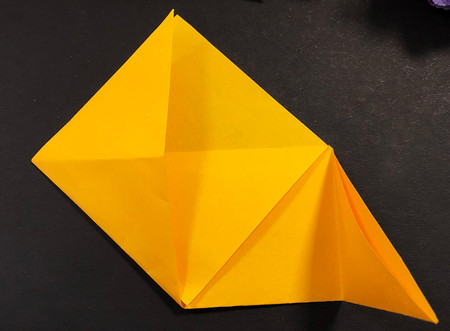 蝙蝠折纸步骤图解法 手工折纸-第5张