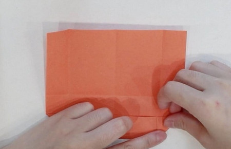 信封折纸步骤图解法 手工折纸-第4张