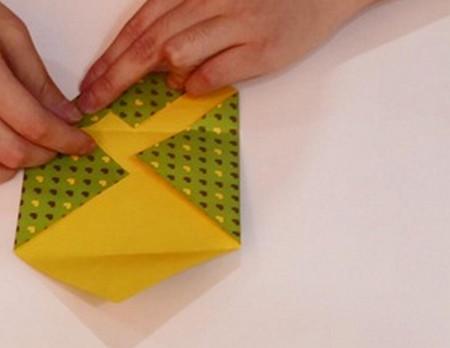 信封怎么折简单又好看步骤 手工折纸-第6张
