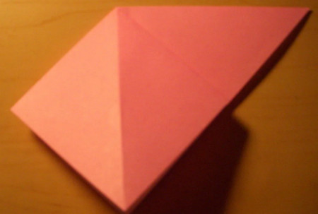 千纸鹤折纸教程图解 手工折纸-第4张