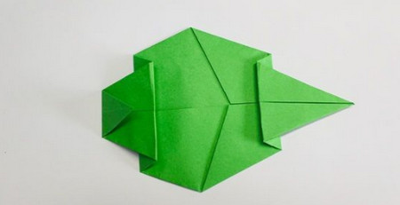 手工折纸鳄鱼的制作步骤 手工折纸-第7张