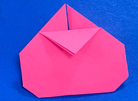 猫头鹰折纸步骤图解法 手工折纸-第6张