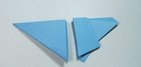 折纸立体五角星图解 手工折纸-第9张
