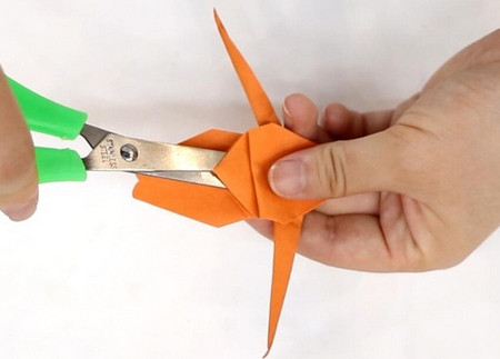 折纸蜻蜓的步骤图解 手工折纸-第7张
