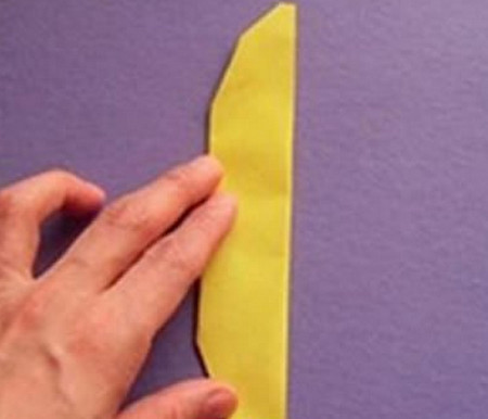 折纸香蕉的步骤图解 手工折纸-第7张