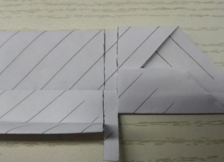折纸宝剑折法步骤 手工折纸-第6张