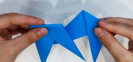幼儿折纸鱼的折法图解 手工折纸-第6张