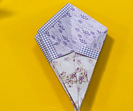 折纸篮子最简单方法图解 手工折纸-第7张