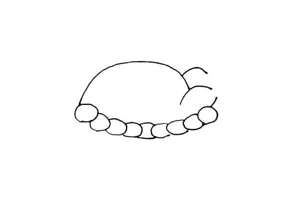 美味的火鸡简笔画