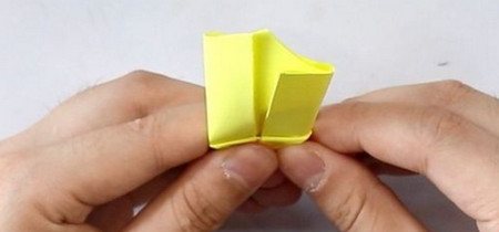 折纸立体香蕉的步骤图解 手工折纸-第6张