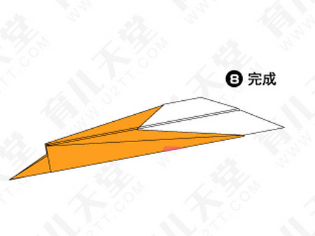 折纸飞机怎么折才能飞得远 手工折纸-第1张