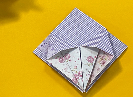 折纸篮子最简单方法图解 手工折纸-第5张
