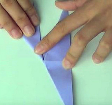 长颈鹿怎么折纸简单折法图解 手工折纸-第7张
