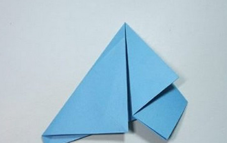 折纸立体五角星图解 手工折纸-第7张