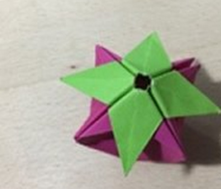 草莓折纸方法教程 手工折纸-第6张