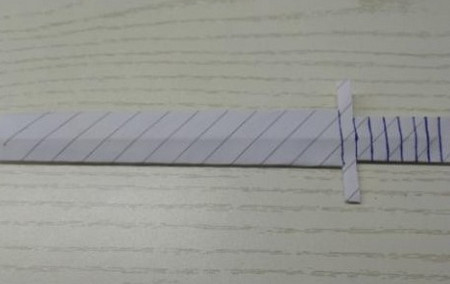 折纸宝剑折法步骤 手工折纸-第1张