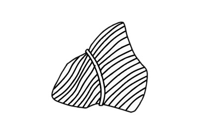 粽子简笔画图片