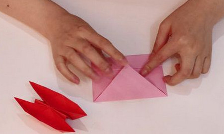 纸船的折法图解步骤 手工折纸-第4张