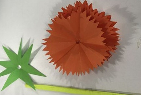 折纸康乃馨的步骤图 手工折纸-第13张